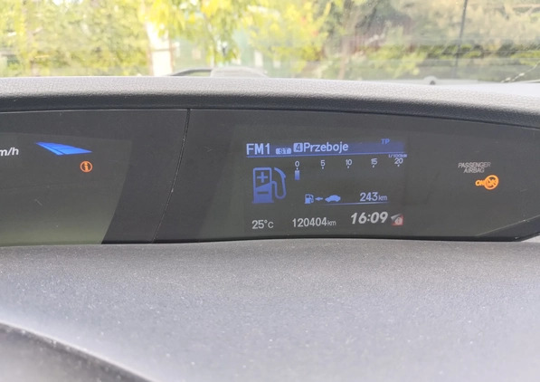 Honda Civic cena 35500 przebieg: 120500, rok produkcji 2012 z Trzciel małe 172